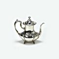 Reed & Barton Burgundy Tea Pot